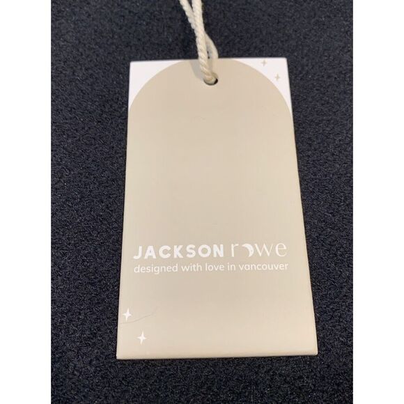 Jackson Rowe Womens Dress Size Large Sweater Black Knit Mock Turtleneck NWT - Picture 7 of 12